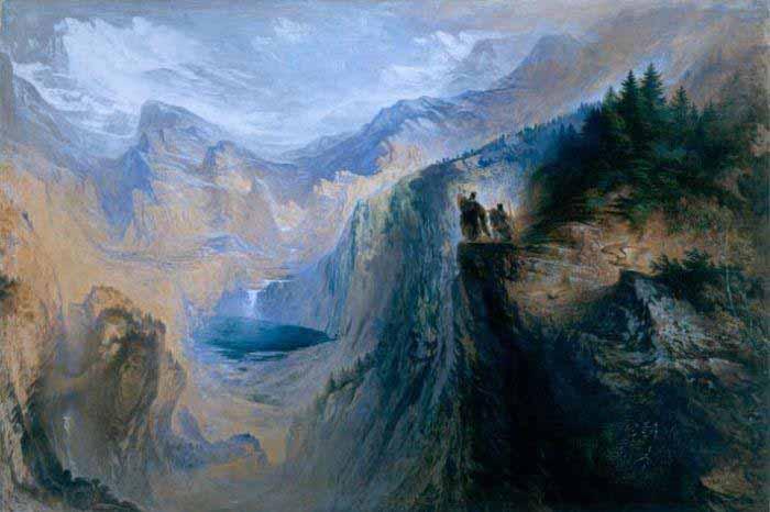 Manfred on the Jungfrau, John Martin